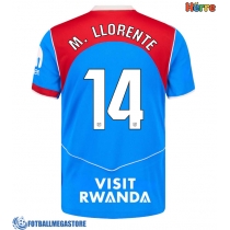 Fotballdrakt Herre Atletico Madrid Marcos Llorente #14 Tredjedrakt 2025-26 Kortermet